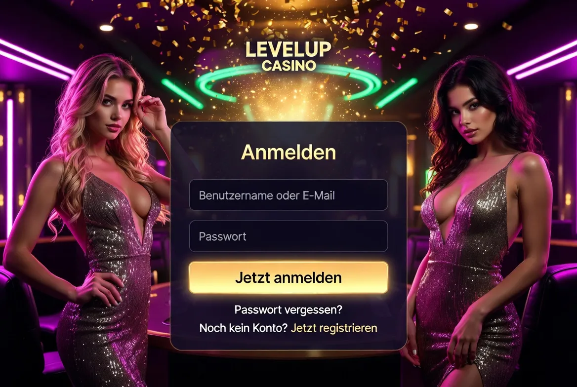 login level up casino